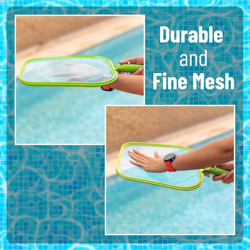 UNCO- Pool Skimmer Net, Pool Net, Pool Nets for Cleaning, Pool Skimmer, Pool Cleaning Net, Pool Leaf Skimmer Net, Pool Leaf Net, Pool Leaf Rake, H...