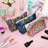 Weewooday Sublimation Blanks Cosmetic Bags Multipurpose DIY Heat Transfer Makeup Bags Toiletry Pouch Iron on Transfer Zipper Canvas Pencil Bag for...