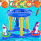 Pool Floats Toys Games Set, 2-in-1 Floating Pool Basketball Hoops & Pool Ring Toss Game, Fun Summer Water Games Pool Toys for Kids Ages 8-12, Teen...