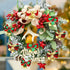 20 Pcs Christmas Mini Bow with Bells, 4 Styles - Traditional, Rustic, Whimsical, Minimalist - Red, Green, Gold - Christmas Ornaments...