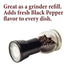 The Spice Way Whole Tellicherry Black Peppercorns - (4 oz) can be used as a grinder refill bulk....