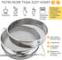 Rural365 Honey Filter, 2 Piece - Honey Extractor Equipment, Honey Bucket Strainer Honey Extractor Stainless Steel Sieve...