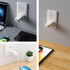 Bates- Europe to US Plug Adapter, 5 Pack, (Type A & B), European to US Plug Adapter, EU to US Plug Adapter, Adapter Europe to USA, Plug Adapter Eu...