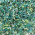 1000PCS Mixed Glass Seed Beads Glass Bugle Beads, 1.5-4.5mm Green Tube Loose Glass Seed Spacer Beads for Jewelry Making, Glass Bugle Beads for Bra...