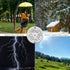 (ABS New) Security Camera Junction Box,Security Camera Bracket Outdoor,Plastic Waterproof Security Camera Mount Hide Cable Junction Box for Arlo S...