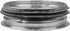 4" Inch Galvanized Steel Tee Cap with Rubber Gasket - Round Vent Cover - Indoor and Outdoor Pipe Cover - Dryer Vent Cover - Dryer Duct End Cap - Metal End Cap - Metal Plug -Round Metal Duct Cap