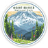 (3pcs) Mount Rainier National Park Sticker, National Parks, Stickers for Water Bottles, National Park Stickers. Adventure Stickers, Hiking Sticker...