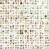510PCS Plants Floral Scrapbook Stickers Kit Vintage Flowers Butterfly Mushroom Fall Maple Leaves Transparent Waterproof Stickers Set for Scrapbook...