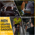 PARIGO LED Flashlight Gloves Gifts for Men Women-Valentines Day Gifts for Him Birthday Gifts for Dad Husband Him, Car Guy Unique Tool Cool Gadgets...