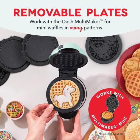 Multi Maker Mini Maker System 2pc Plate Pack - Unicorn & Dinosaur...