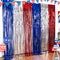 LOLStar 4th of July Decorations, 3Pack Red White Blue Labor Day Party Decorations Tinsel Foil Fringe Curtains, Photo Booth Prop Streamer Backdrop ...