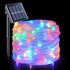 JMEXSUSS 8 Modes Solar Rope Lights Outdoor, 39.4ft 120LED Solar Rope Lights Outdoor Waterproof, PVC Tube Solar Fairy Lights(Multi Color)...