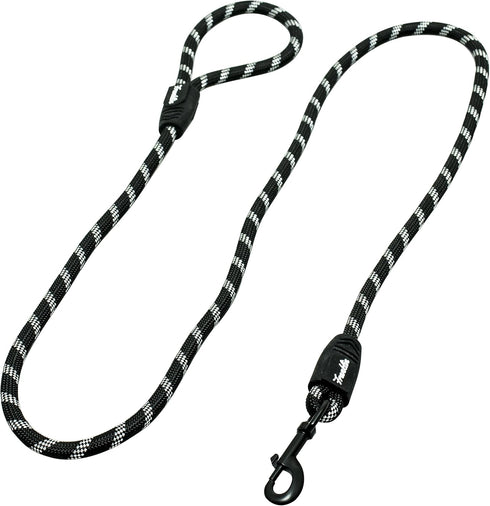 Franklin Pet Supply Nylon Dog Leash - Rope - Reflective - Dog Training - 6 Foot - Dog Walking - Ultra Strong...