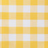DII Checkered Tabletop Collection 100% Cotton, Machine Washable, Napkin Set, 20x20, Yellow, 6 Piece...