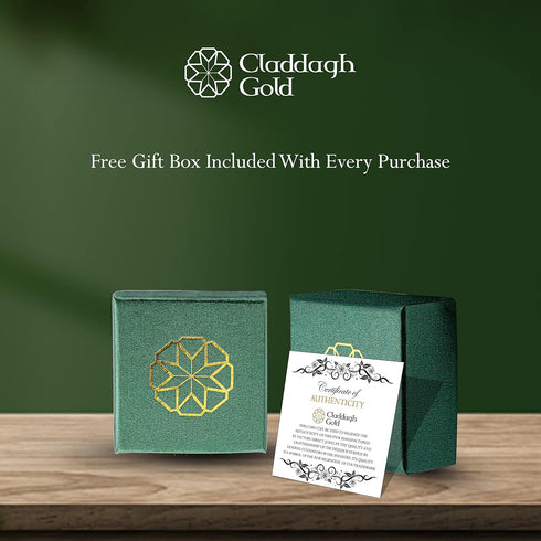 Claddagh Gold 925 Sterling Silver Fleur-de-Lis Charm Pendant...