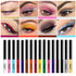 Jolilab 16 Colors Eyeliner Pencil Set Eyeliner Pencil Glitter Eyeliner Liquid Liner Pigmented Waterproof Smudgeproof Long Lasting Eye Liner Christ...