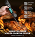 DOQAUS Digital Meat Thermometer, 2 Pack Instant Read Food Thermometer for Cooking, Kitchen Probe with Backlit & Reversible Display, Cooking Temper...