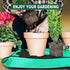 Plant Repotting Mat Waterproof Gardening Mat Plant Transplanting Potting Tray for Indoor Succulent Potting Tarp Portable Thicken PE Mat Garden Wor...