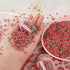Framendino, 100g Strawberry Slime Charms Resin Flatbacks Polymer Clay Sprinkles for DIY Crafts Decoration...