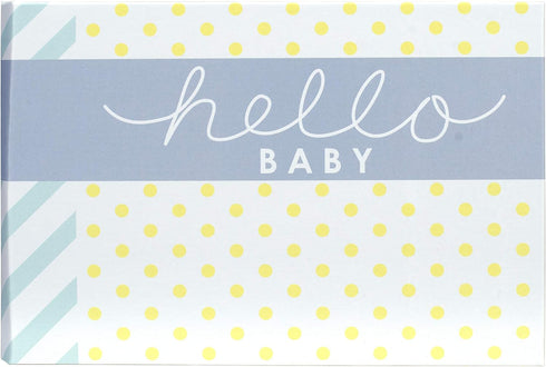 Malden International Designs Hello Baby Photo Album, 40-4x6, White...
