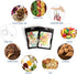 100Pcs Black Smell Proof Bags, Resealable Mylar Bags with Clear Window, Small Foil Packaging Pouch for Food Storage, Candy, Jewelry, Lip Gloss, Pa...