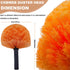 2 Pack Robust Cobweb Duster Head Brush // Superior Twist-On Web Cleaning Tool // Spider Web Remover Brush Compatible with Standard 3/4 Inch Thread...
