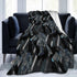 Robotic Warrior Pattern Throw Blankets All Season Ultra Soft Warm Robot Giftable Fleece Blanket for Home Bed Sofa Couch Chair Outdoor Travel Campi...