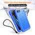 Cozycase Waterproof iPhone SE3/SE2/7/8 Case - Shockproof Full Body Protection with Built-in Screen Protector (Blue)......