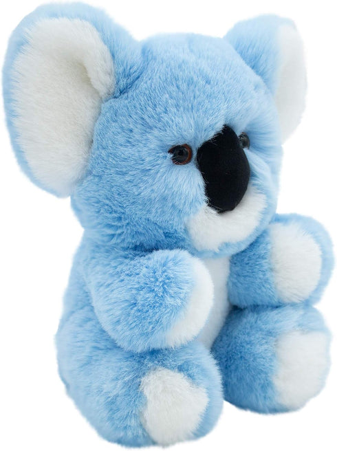 Small Blue Koala Stuffed Animal for Baby, Toddler, Kids- Colorful Koala Plush Toy- Soft, Huggable Stuffed Koala- Adorable Toy Made from Kid-Friend...
