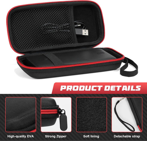 Charger Battery Pack Case Compatible with Anker 313/325/523/525/324 Power Bank,Fit for NIU 10000mAH Portable Charger(Black,Case Only)......