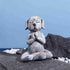 Meditation Dog Statue Dachshund Statue Garden Decor Resin Zen Dog Buddha Meditation Yoga Collectibles for Patio, Terrace, Lawn and Outdoor Garden ...