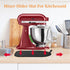 Mixer Slider Mat for Kitchenaid Stand Mixer Slider Mat with Bendable Cord Organizer for KitchenAid 4.5-5 Qt Appliances Air Fryer Slider Mat (4.5-5...