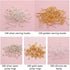 Earring Hooks 600pcs Hypoallergenic Earring Making kit with Jump Rings and Clear Silicone Earring Backs Stoppers(Silver and Gold)...