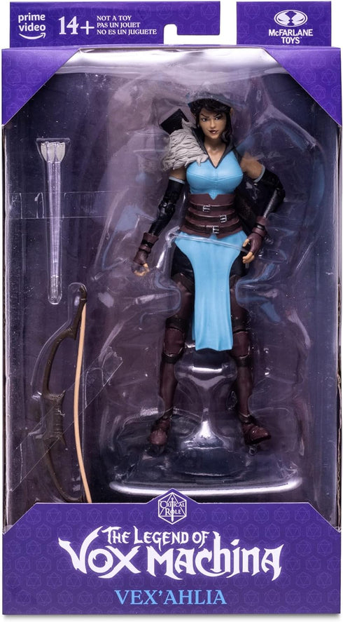 McFarlane Toys - Critical Role Vex'ahlia Campaign 1 Vox Machina 7" Action Figure with Accessories...