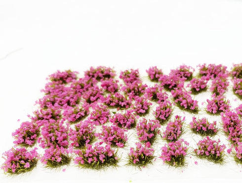 Cayway 159 PCS Static Grass Tuft Model Grass Tufts Railway Artificial Grass 3 Color Bushy Tuft Flower Cluster Vegetation Groups for DIY Architectu...
