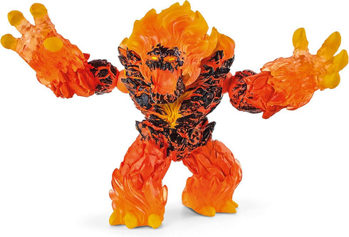 Schleich Eldrador Creatures Mythical Lava Monster - Firey Lava World Posable Lava Smasher Fantasy Action Figure with Posable Arms and Jaw, Highly ...