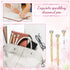 10 Pcs Bridal Shower Pens Bridesmaid Pens Diamond Pens with 10 Sheer Organza Bags Crystal Metal Ballpoint Pens Bling Pens for Wedding Party Favors...
