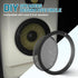 8 inch Metal Mesh Round Speaker Grill Cover, Universal Radio Speaker Grills Decorative for Car Speaker Mounting Home Audio DIY, Mesh Subwoofer Gri...