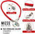 3 in 1 Evil Eye Charm Bracelet for Luck with Silver Hamsa Hand of Fatima Protection Charm on Lucky Red String - 7" Stylish Bracelet for Women, Mom...