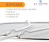 U.S. Kitchen Supply Stainless Steel Splatter Guard 13" Fine Mesh Cover, Grease & Oil, Splatter Screen for Frying Pan, Cooking Pots, with Resting F...