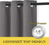 NICETOWN Blackout Curtain Panel for Bedroom - Window Treatment Thermal Insulated Solid Grommet Blackout Drape for Living Room (1 Panel, 52 by 45 i...