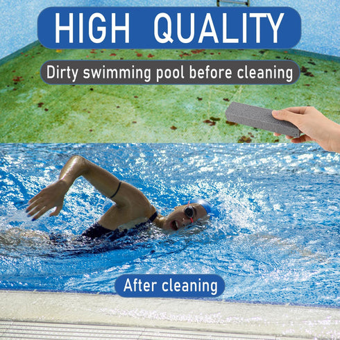 6Pack Pumice Stone for Toilet Cleaning - Powerful Cleaner for Hard Water Rings, Calcium Buildup & Stains - Ideal for Toilet, Bathtubs, Kitchen Sin...