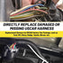 Oyviny Replacement USCAR 7 Pin Trailer Connector Wiring Harness OEM Style for Ford/GM/Chevy/Dodge Ram F150 Trailer Plug Socket Pigtail 12-16 AWG P...