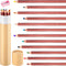 Assorted Colors Wooden Chalk Pencils with Sharpener and Kraft Paper Container, 12 Pcs...