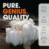 Genius Lions Mane Supplement Capsules - Organic Nootropic Supplement, 1200mg per Serving – 120 Veggie Pills...