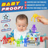 Baby Suction Toy Bath Toys: 18PCS Robot Bath Toys for Toddlers, No Hole Bath Toy for Boys Girls Travel Toy Gift, Window Sensory Toys for Fun & Cre...