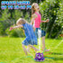 Outdoor Water Spray Sprinkler for Kids and Toddlers, Summer Outside Toys Backyard Games with 8 Wiggle Tubes, Attaches to Garden Hose Splashing Fun...