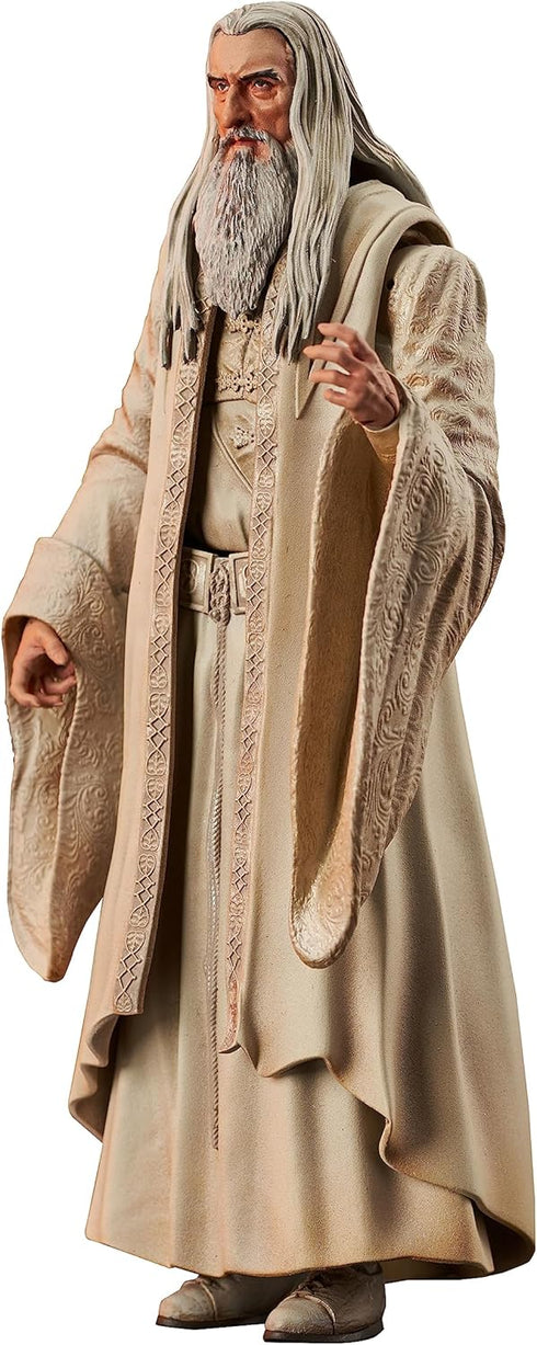 Diamond Select Toys The Lord of The Rings: Saruman Action Figure...
