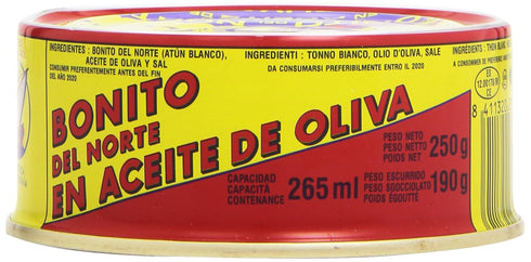 Ortiz White Tuna in Olive Oil, Fresh Tender Slices, Spanish Wild Caught Tuna, High in Protein and Omega 3 Fats, Excellent in Salad, Pasta or Sandw...