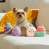 Squishmallows Original 3.5-Inch Snacks and Sweets Dog Toy 4-Pack - Small Ultrasoft Official Plush Pet Toys - Amazon Exclusive...
